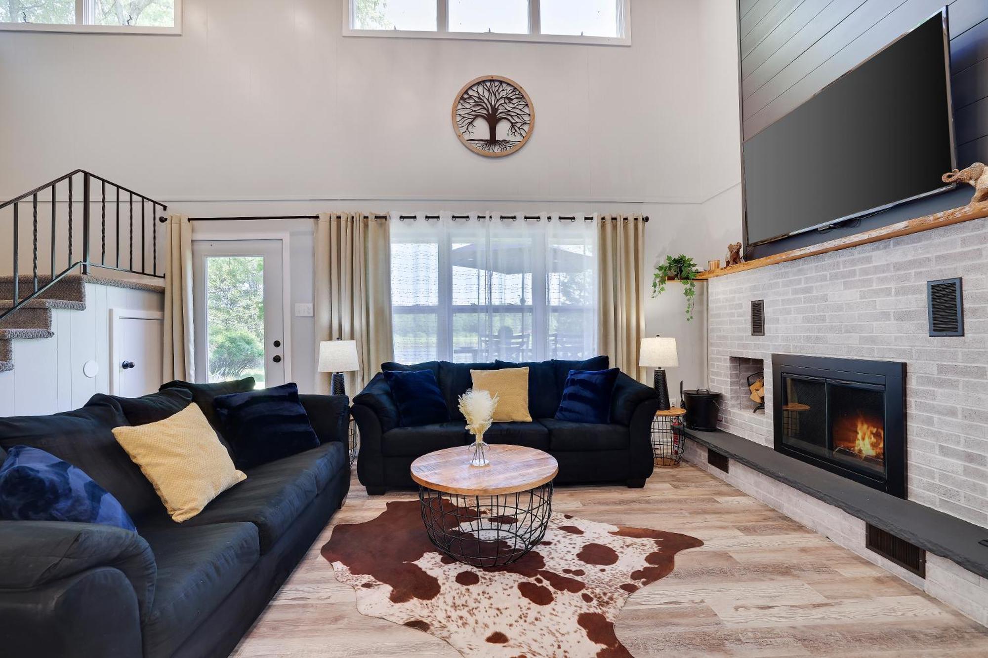 Poconos Brand New Lakefront Oasis 1 Acre, Hottub Gameroom Firepits Talk About Privacy Albrightsville Esterno foto